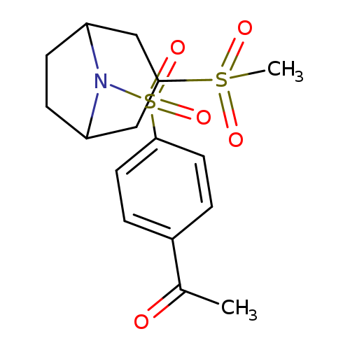 1-[4-({3-methanesulfonyl-8-azabicyclo[3.2.1]octan-8-yl}sulfonyl)phenyl]ethan-1-one