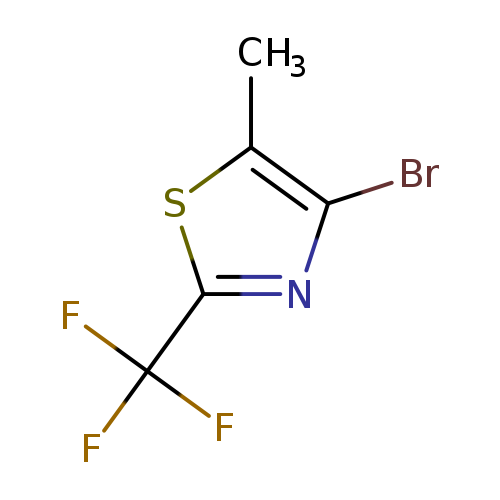 4-bromo-5-methyl-2-(trifluoromethyl)-1,3-thiazole