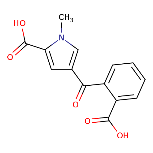 4-(2-carboxybenzoyl)-1-methyl-1H-pyrrole-2-carboxylic acid