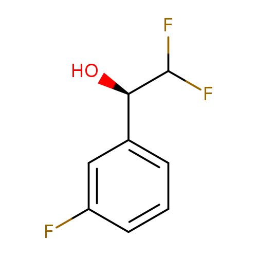 (1R)-2,2-difluoro-1-(3-fluorophenyl)ethan-1-ol
