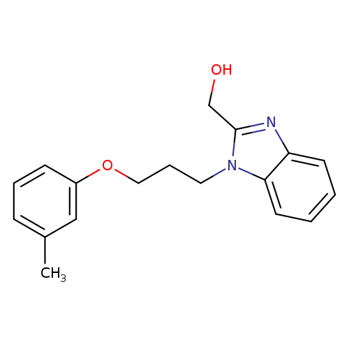 (1-(3-(3-methylphenoxy)propyl)-1H-benzimidazol-2-yl)methanol