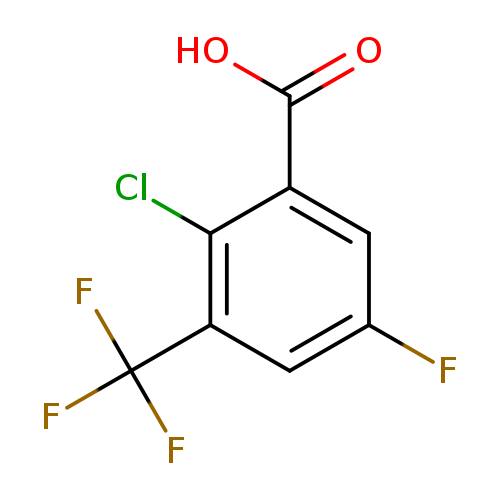 2-Chloro-5-fluoro-3-(trifluoromethyl)benzoic acid