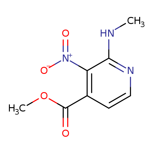 methyl 2-(methylamino)-3-nitropyridine-4-carboxylate