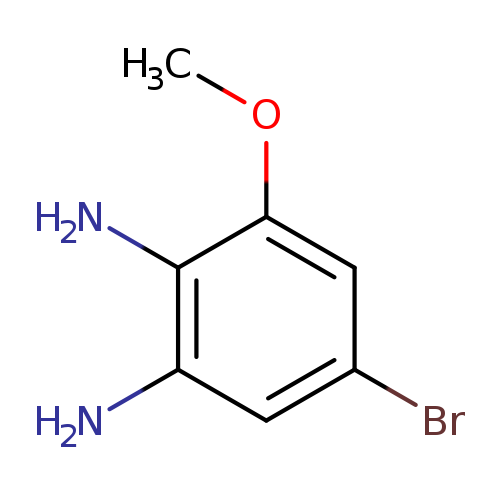 5-bromo-3-methoxybenzene-1,2-diamine