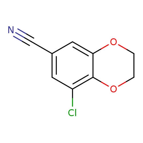 8-chloro-2,3-dihydro-1,4-benzodioxine-6-carbonitrile