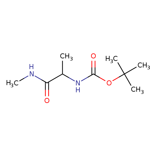 tert-Butyl N-[1-(methylcarbamoyl)ethyl]carbamate