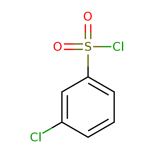 Benzenesulfonyl chloride, 3-chloro-