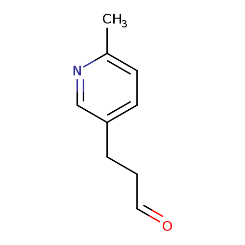 3-(6-methylpyridin-3-yl)propanal