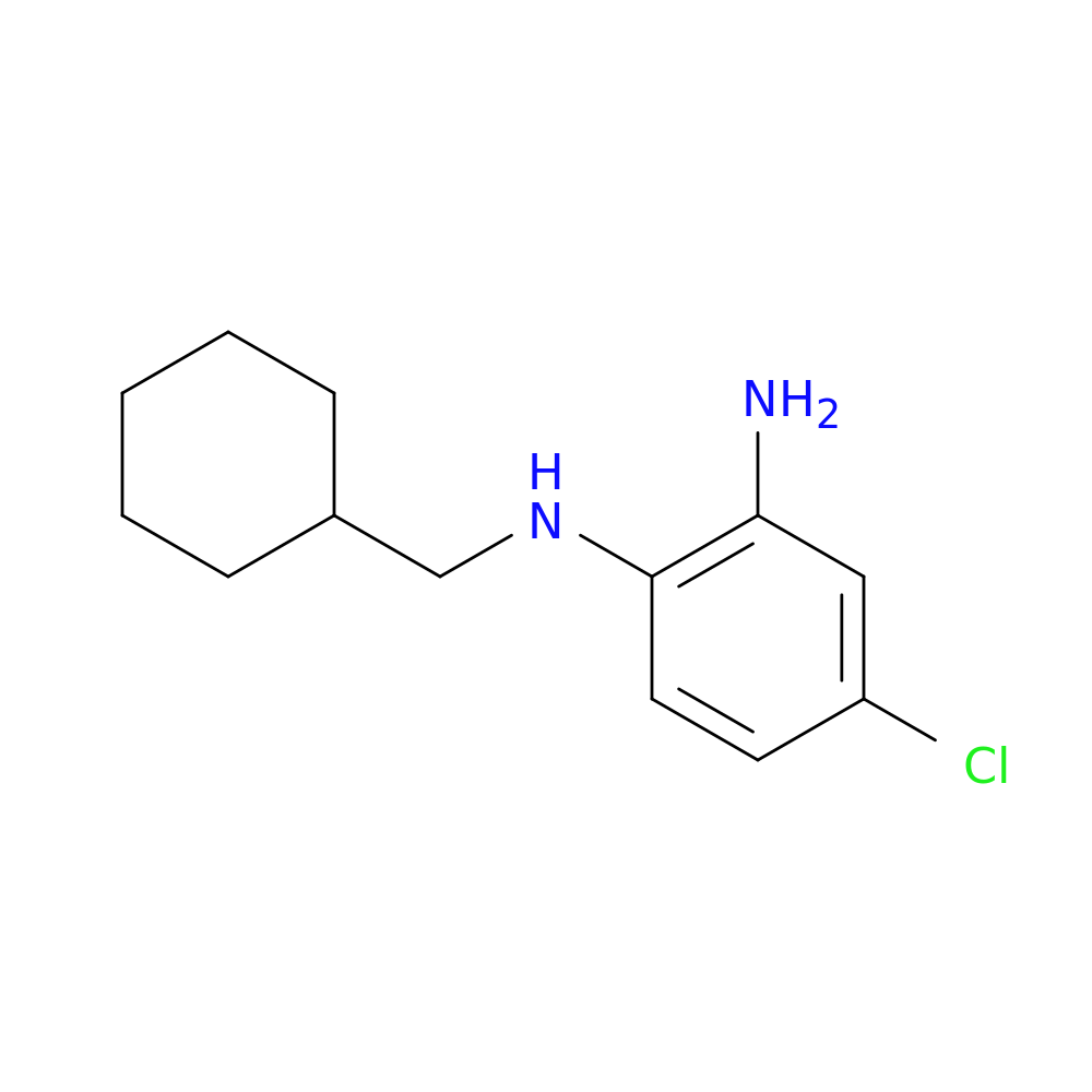 4-chloro-N1-(cyclohexylmethyl)benzene-1,2-diamine