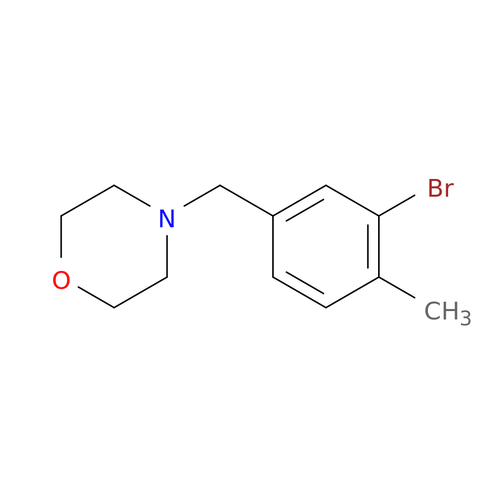 4-(3-Bromo-4-methylbenzyl)morpholine