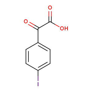 4-Iodo-α-oxobenzeneacetic acid