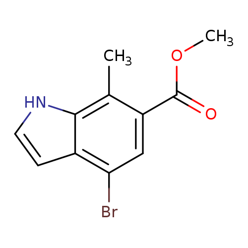 4-Bromo-7-methyl-indole-6-carboxylic acid methyl ester