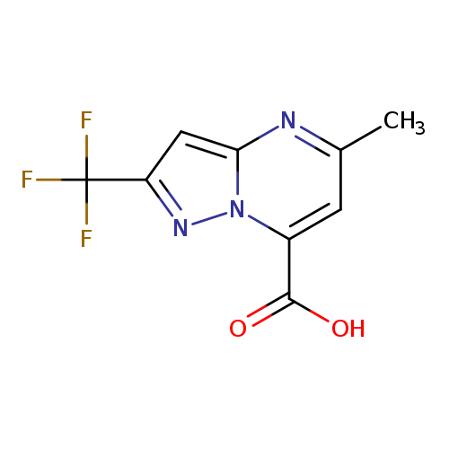 5-Methyl-2-(trifluoromethyl)pyrazolo[1,5-a]pyrimidine-7-carboxylic acid