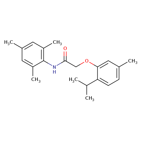 2-(2-isopropyl-5-methylphenoxy)-N-mesitylacetamide