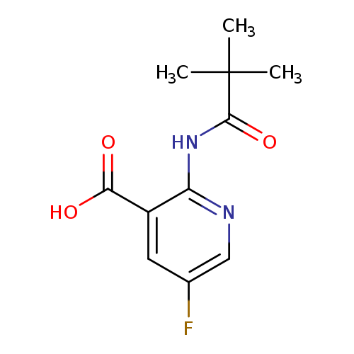 5-Fluoro-2-pivalamidonicotinic acid