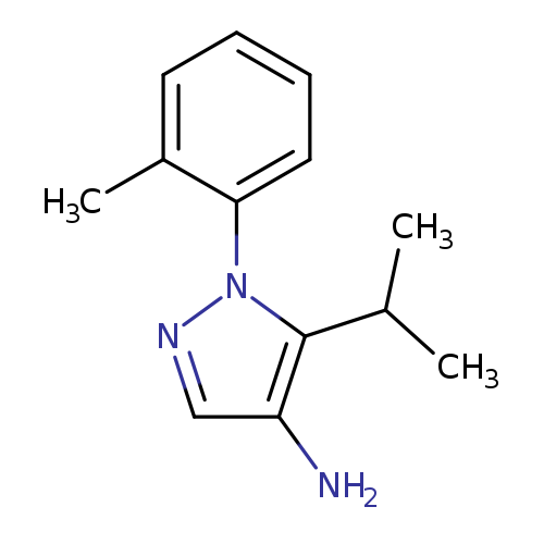 1-(2-methylphenyl)-5-(propan-2-yl)-1H-pyrazol-4-amine