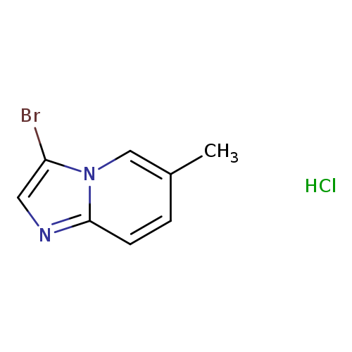 3-Bromo-6-methylimidazo[1,2-a]pyridine, HCl