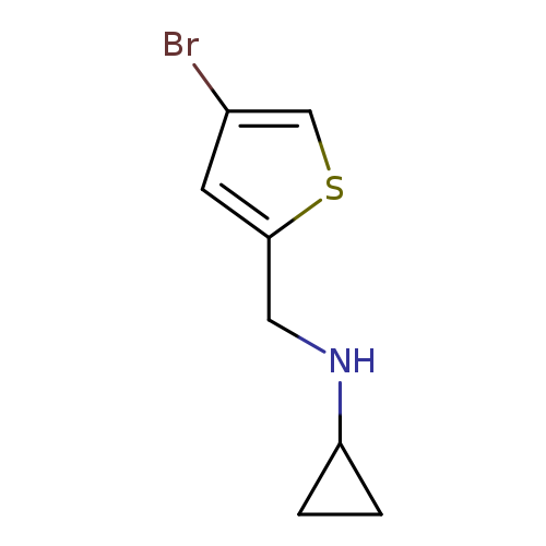 N-[(4-Bromothiophen-2-yl)methyl]cyclopropanamine