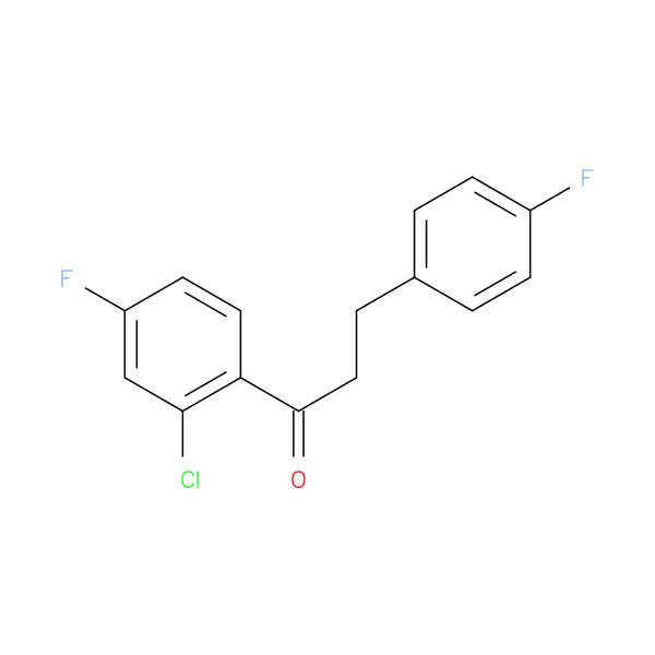 2'-Chloro-4'-fluoro-3-(4-fluorophenyl)propiophenone