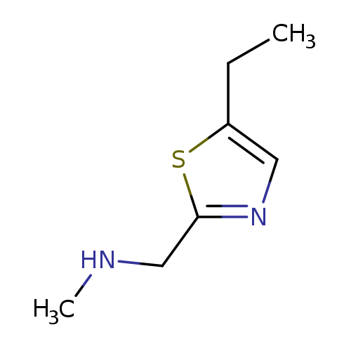 [(5-ethyl-1,3-thiazol-2-yl)methyl](methyl)amine