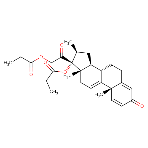 (16β)-16-Methyl-17,21-bis(1-oxopropoxy)pregna-1,4,9(11)-triene-3,20-dione