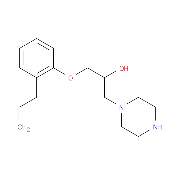 1-(2-allylphenoxy)-3-piperazin-1-ylpropan-2-ol