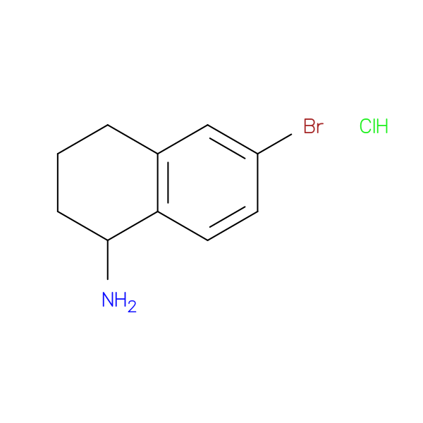 6-Bromo-1,2,3,4-tetrahydronaphthalen-1-amine-hcl