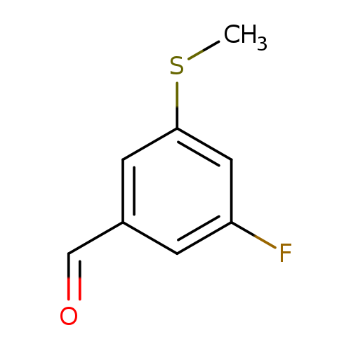 3-Fluoro-5-(methylthio)benzaldehyde