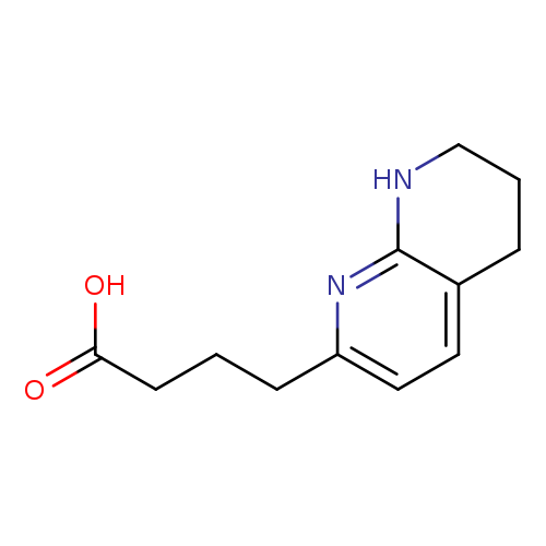 4-(5,6,7,8-Tetrahydro-1,8-naphthyridin-2-yl)butanoic acid HCl