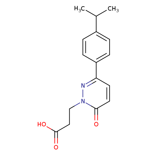 3-[3-(4-Isopropyl-phenyl)-6-oxo-6H-pyridazin-1-yl]-propionic acid