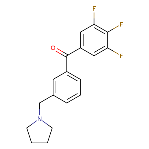 3'-Pyrrolidinomethyl-3,4,5-trifluorobenzophenone