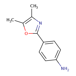 4-(4,5-Dimethyloxazol-2-yl)aniline