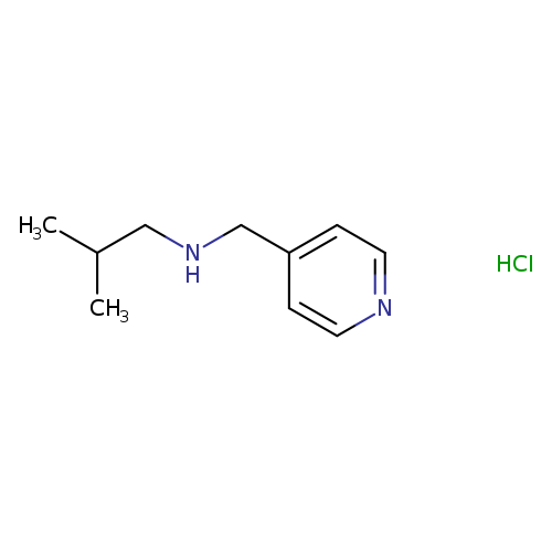 2-methyl-N-(4-pyridinylmethyl)-1-propanamine hydrochloride