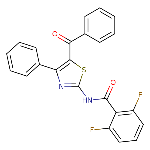 N-(5-benzoyl-4-phenyl-1,3-thiazol-2-yl)-2,6-difluorobenzamide