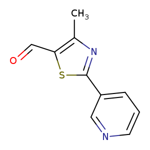4-Methyl-2-(pyridin-3-yl)thiazole-5-carbaldehyde