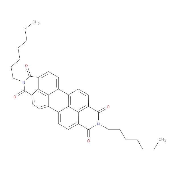 N,N'-DIHEPTYL-3,4,9,10-PERYLENE DICARBOXIMIDE