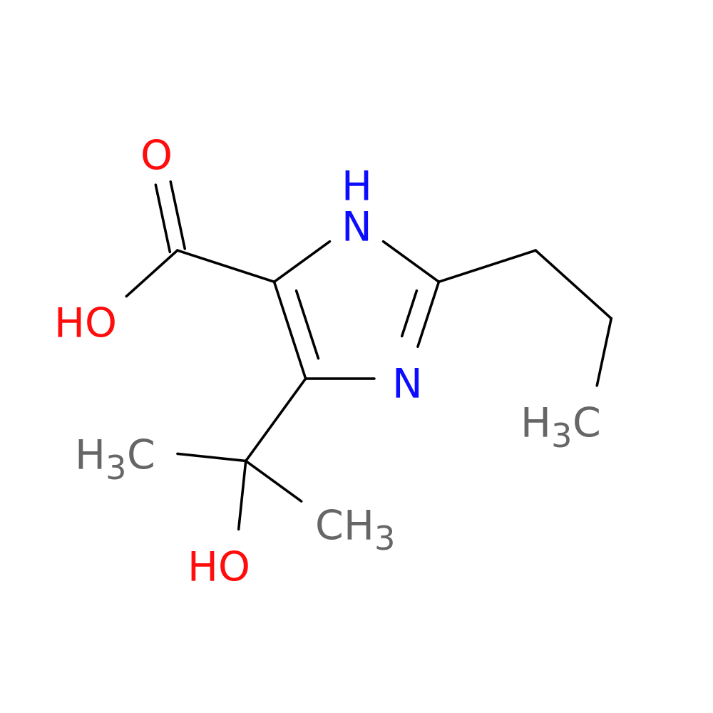 4-(2-Hydroxypropan-2-yl)-2-propyl-1H-imidazole-5-carboxylic acid
