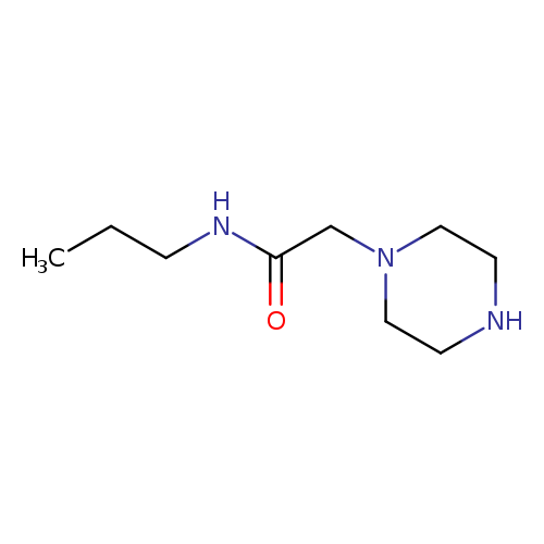 2-Piperazin-1-yl-n-propylacetamide
