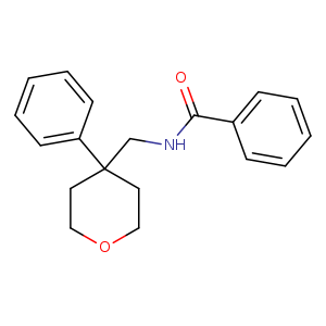 N-[(4-phenyloxan-4-yl)methyl]benzamide