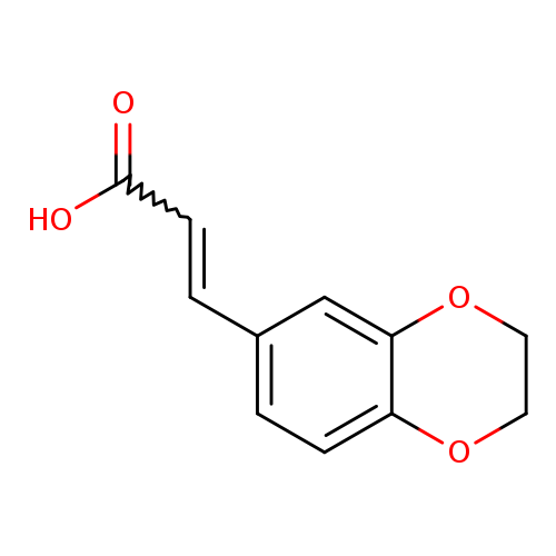 2-Propenoic acid, 3-(2,3-dihydro-1,4-benzodioxin-6-yl)-