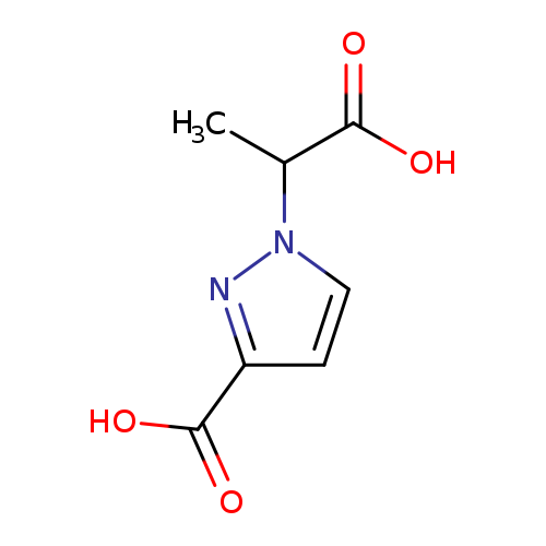 1-(1-Carboxyethyl)-1H-pyrazole-3-carboxylic acid