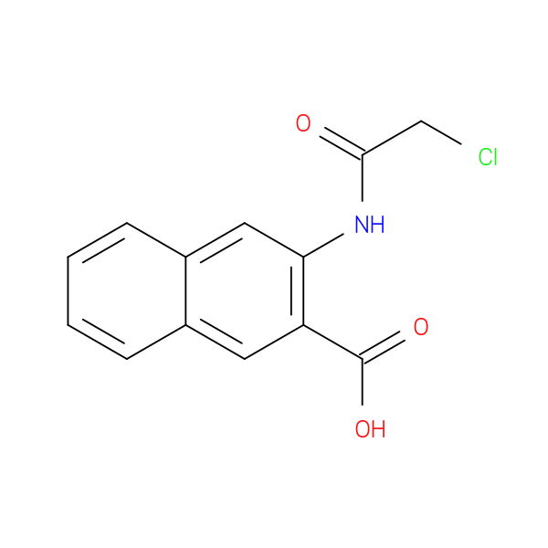 3-(2-chloroacetamido)naphthalene-2-carboxylic acid