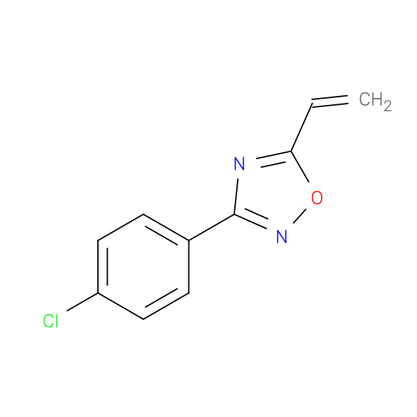 3-(4-chlorophenyl)-5-ethenyl-1,2,4-oxadiazole