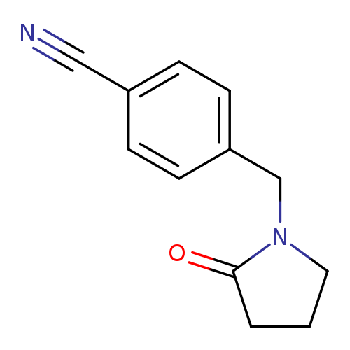 4-[(2-oxopyrrolidin-1-yl)methyl]benzonitrile
