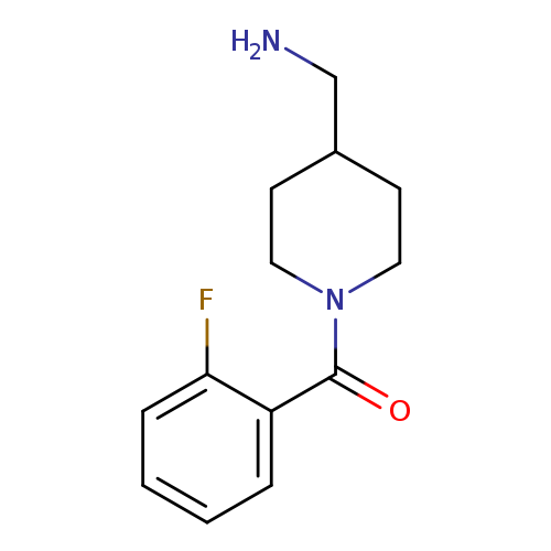 [4-(AMINOMETHYL)PIPERIDIN-1-YL](2-FLUOROPHENYL)METHANONE