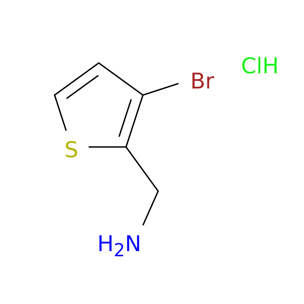 (3-Bromothiophen-2-yl)methanamine hydrochloride