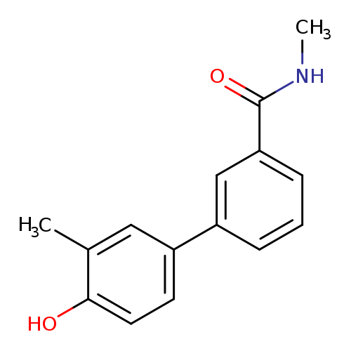 2-Methyl-4-[3-(N-methylaminocarbonyl)phenyl]phenol