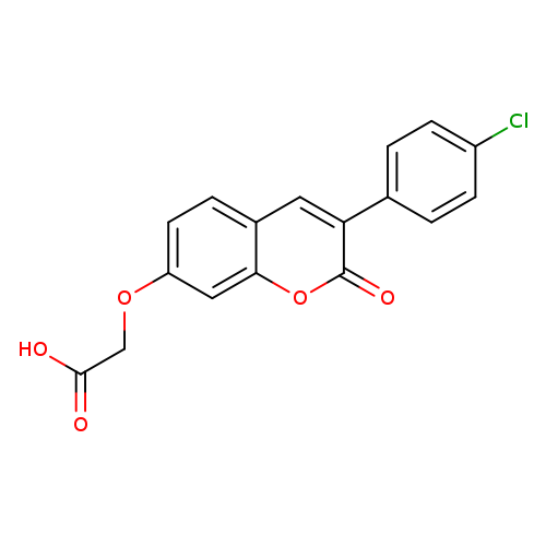 ([3-(4-Chlorophenyl)-2-oxo-2h-chromen-7-yl]oxy)acetic acid
