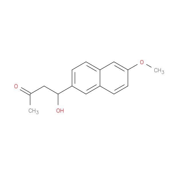 2-Butanone, 4-hydroxy-4-(6-methoxy-2-naphthalenyl)-