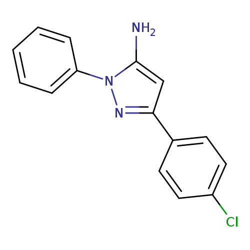 5-(4-Chloro-phenyl)-2-phenyl-2H-pyrazol-3-ylamine